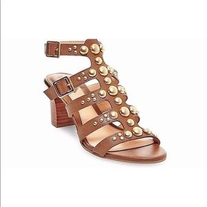 Brian Atwood "Blaise" Studded Sandals Size 6
